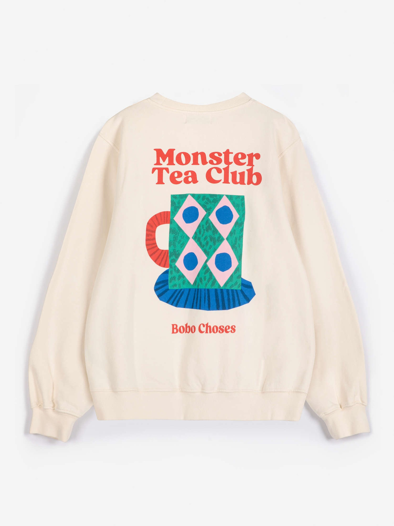 Bobo Choses – Monster Mug Fitted Sweatshirt - 4 - Babette Oostduinkerke