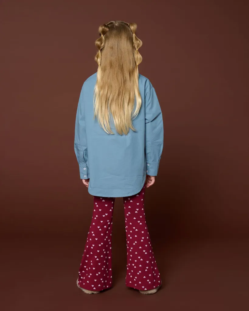 Bowie Flared Pants  Hearts AOP  4.webp