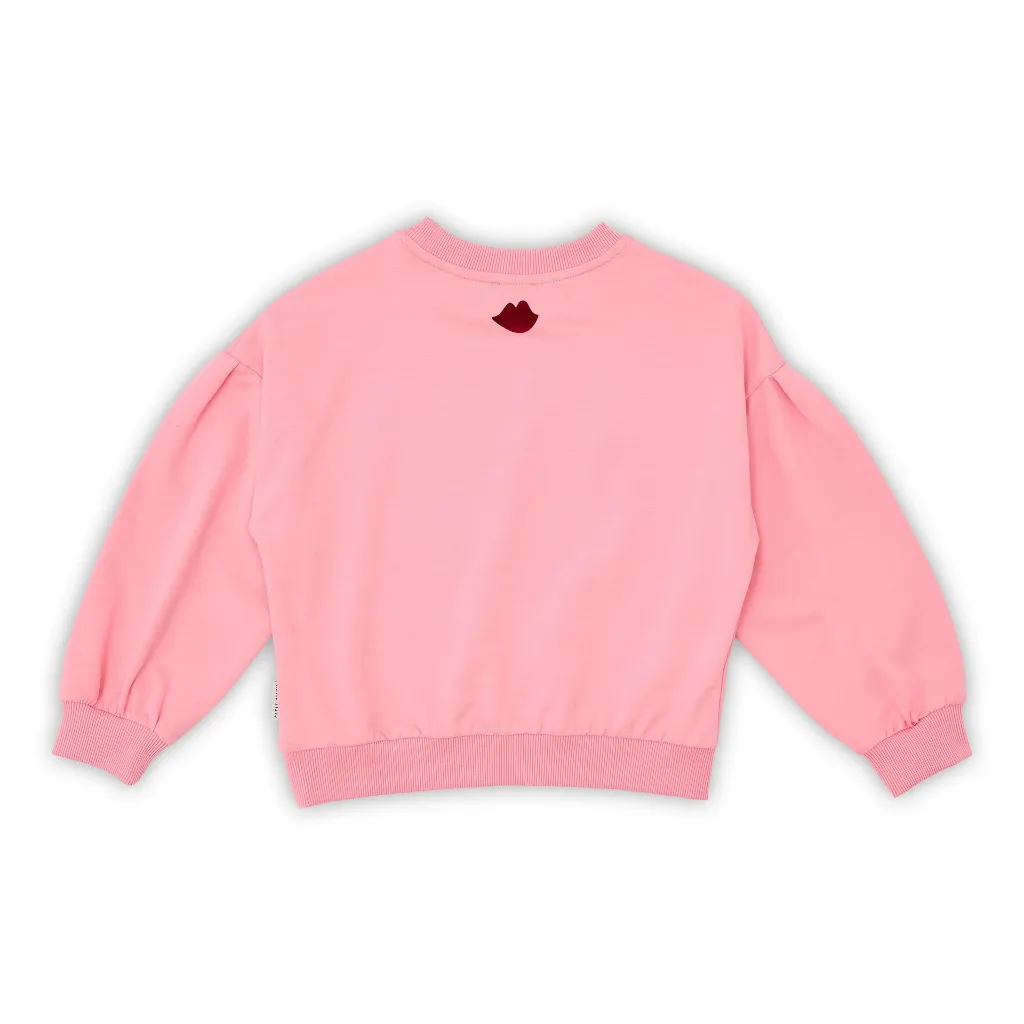 Easy Sweater Bisous Rose .webp