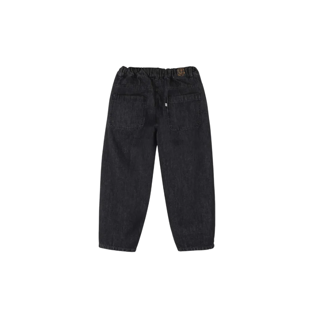 ROBIN BALLOON DENIM PANTS VINTAGE BLACK 2.webp