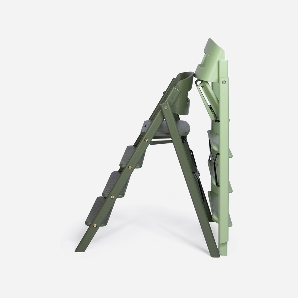 Kaos - Klapp high chare olive + safety rail olive (beech) 