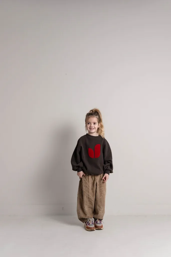 PIPPA SWEATER  DARK BROWN MELANGE 3.webp