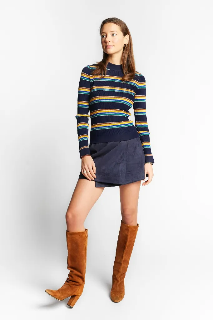 Indee - Wimbledon high neck striped pullover - 4 - Babette Oostduinkerke