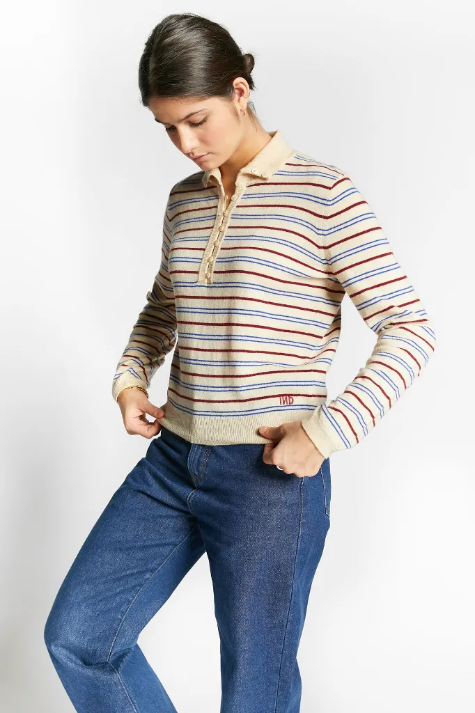 Indee - Webcam pullover with buttons - 3 - Babette Oostduinkerke