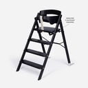 Kaos - Klapp high chair black oak