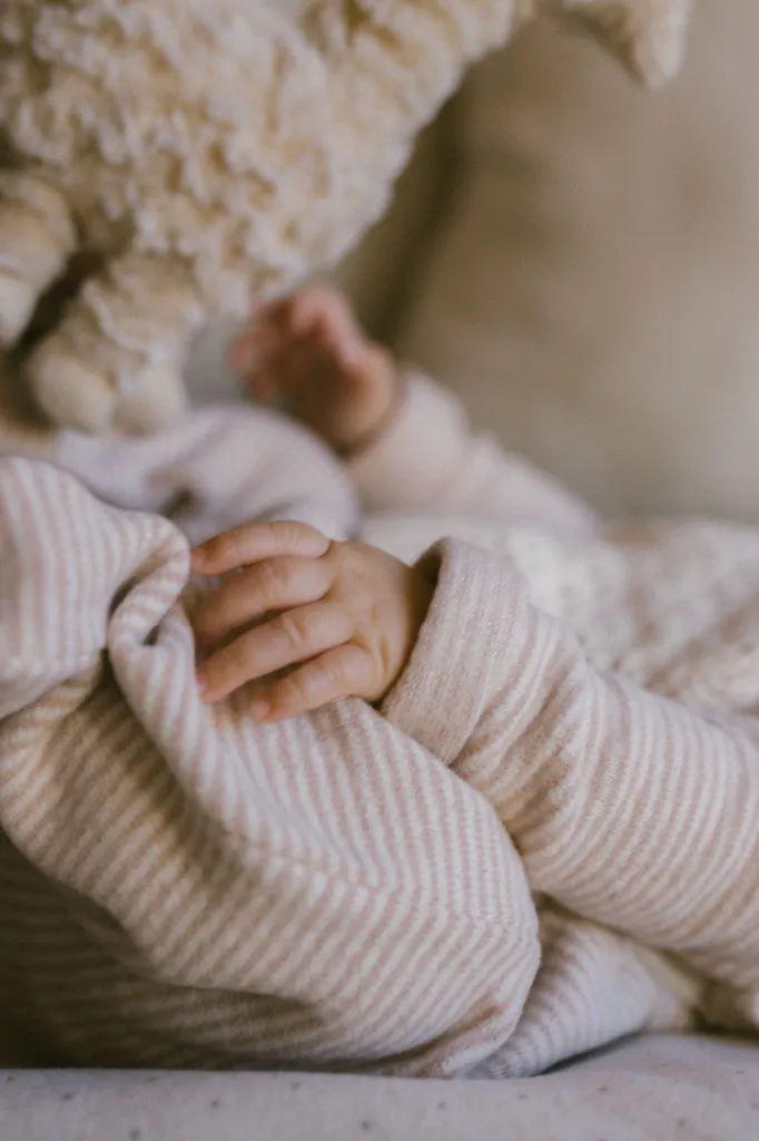 1+ in the family - Metz Jumpsuit met Voetjes (Nude) - 2 - Babette Oostduinkerke