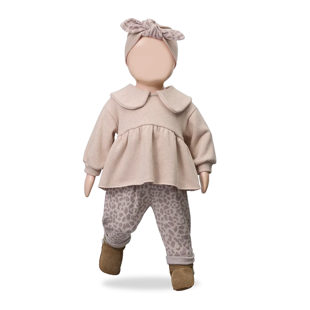 1+ in the family - Bonassola Kraagblouse (Nude) - 2 - Babette Oostduinkerke