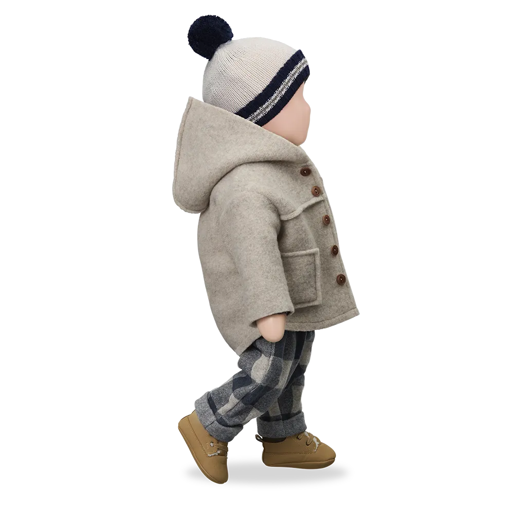 1+ in the family - Calabria Jas met Kap (Beige) - 2 - Babette Oostduinkerke