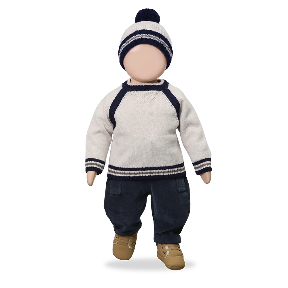 1+ in the family - Milano Pullover (Rice) - 2 - Babette Oostduinkerke