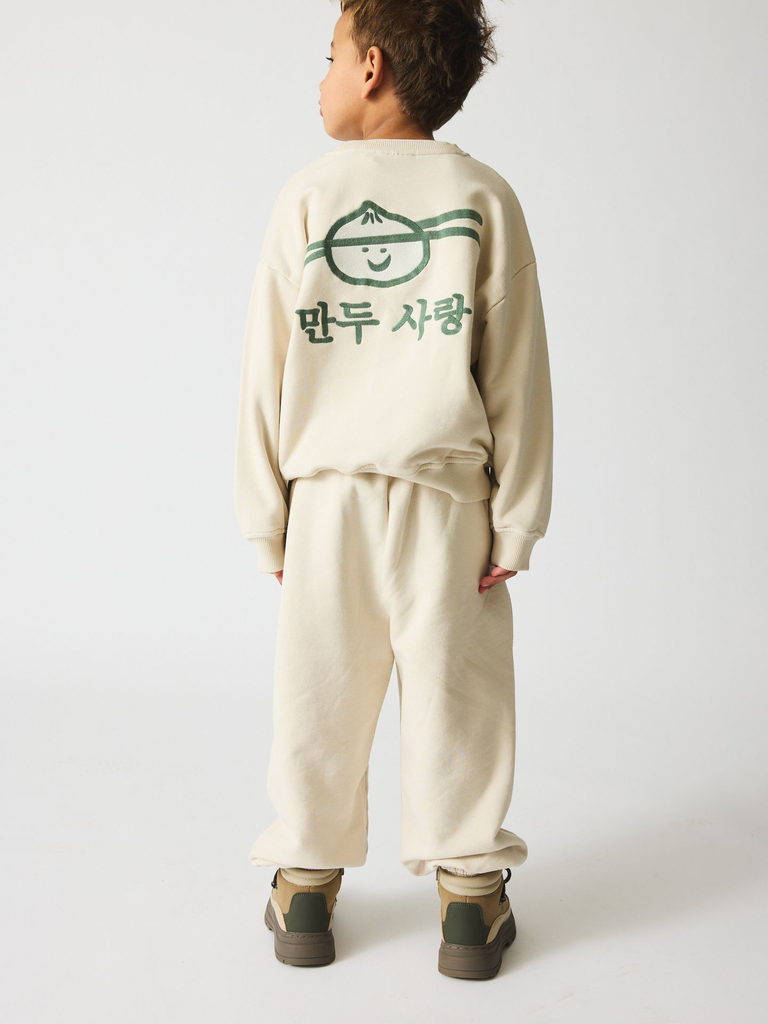 BrunoBruno Nation – Norah Embr Sweatshirt (Rainy Day) - 2 - Babette Oostduinkerke