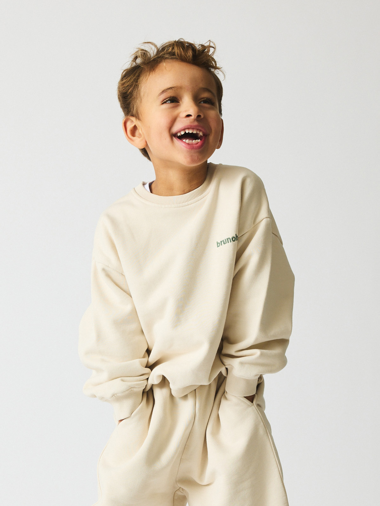 BrunoBruno Nation – Norah Embr Sweatshirt (Rainy Day) - 4 - Babette Oostduinkerke