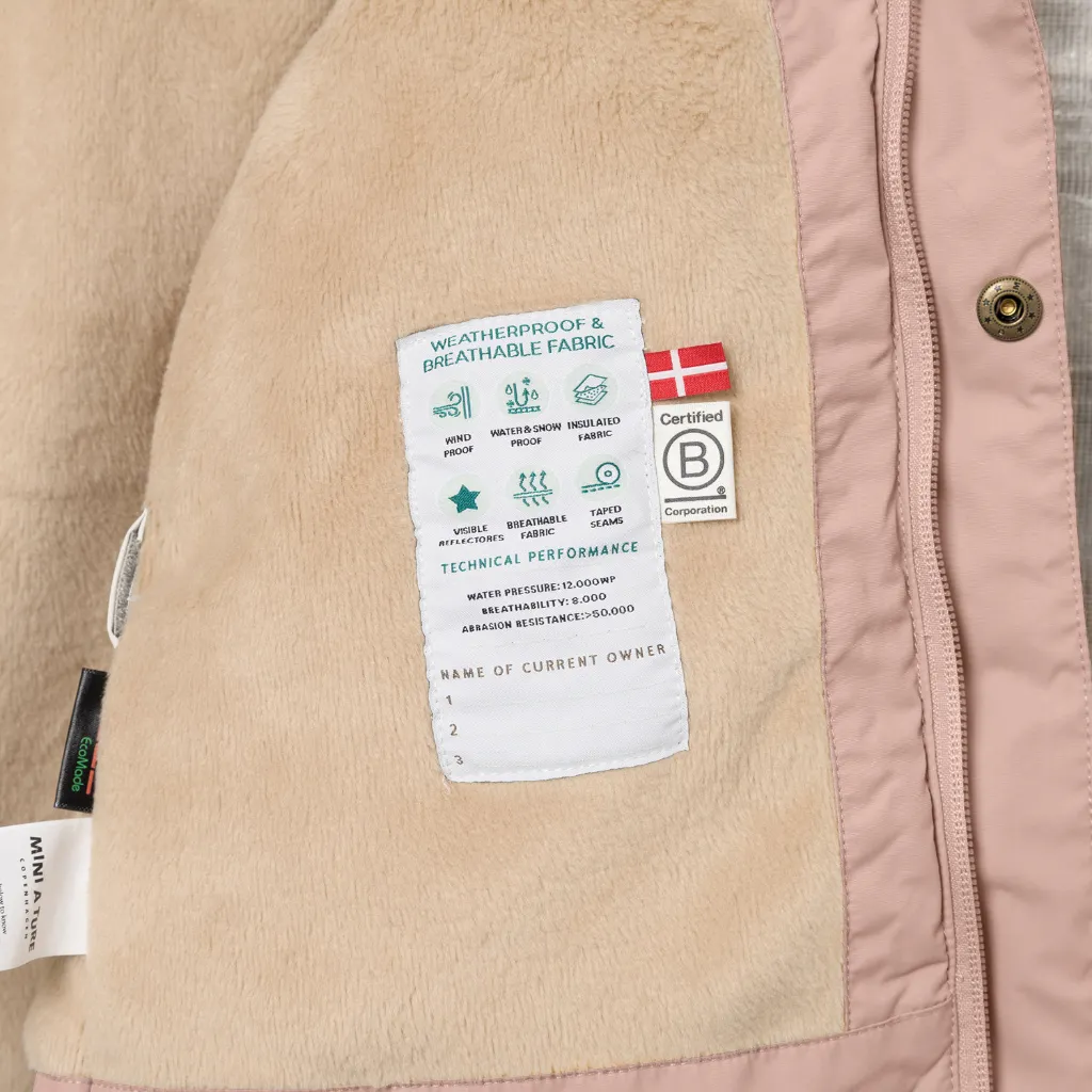 Mini a Ture - Matwaio all season jacket (Rose) - 3 - Babette Oostduinkerke