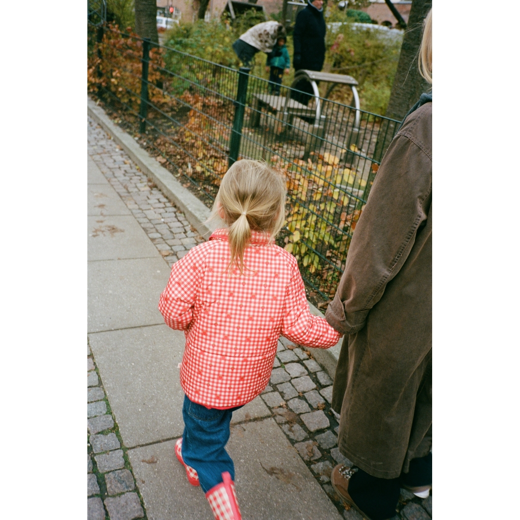 Molly Padded Jacket Red Berry Gingham 3.png