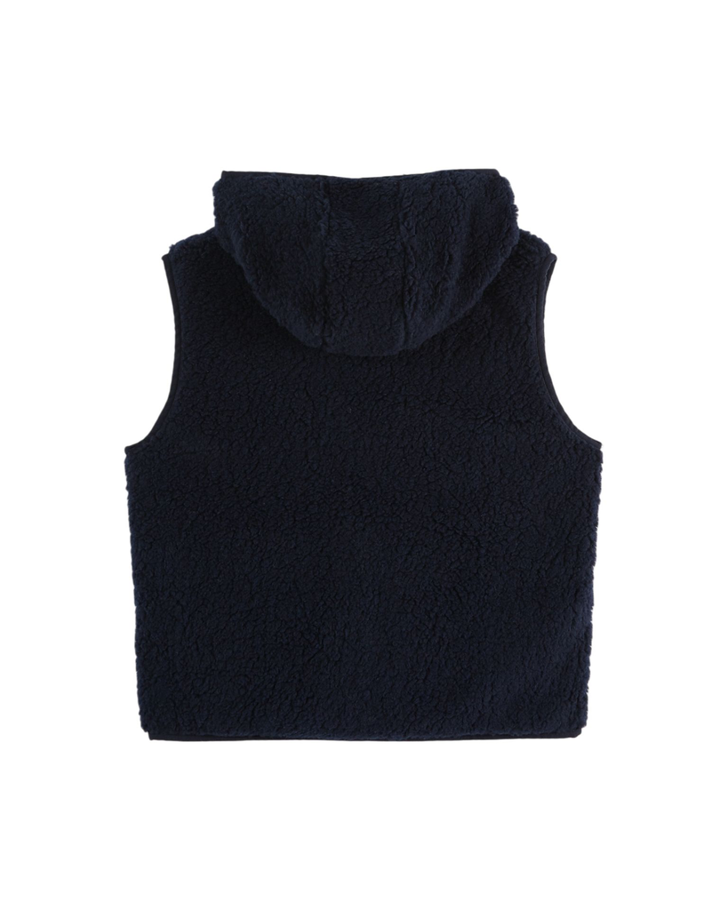 Emile & Ida - Veste ss manche moumoute (Midnight) - 2 - Babette Oostduinkerke