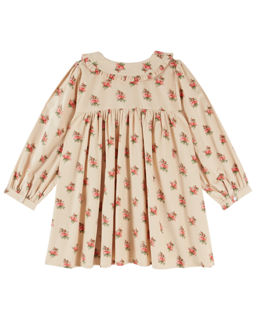 Emile & Ida - Robe ample col volant (Fleurs des bois) - 2 - Babette Oostduinkerke