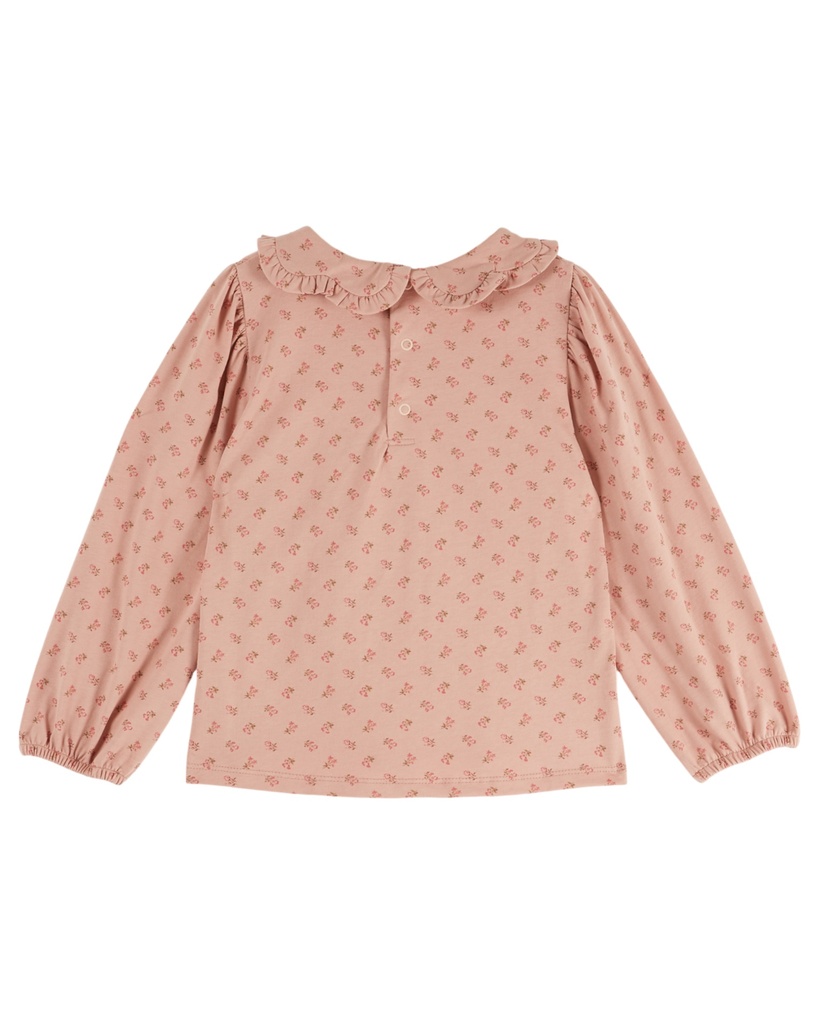 Emile & Ida - Blouse jersey imp col fleur (Marjolaine) - 1 - Babette Oostduinkerke