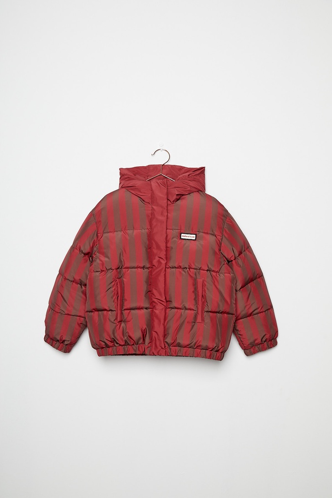 Weekend House Kids - Stripped anorak (Granate) - 1 - Babette Oostduinkerke