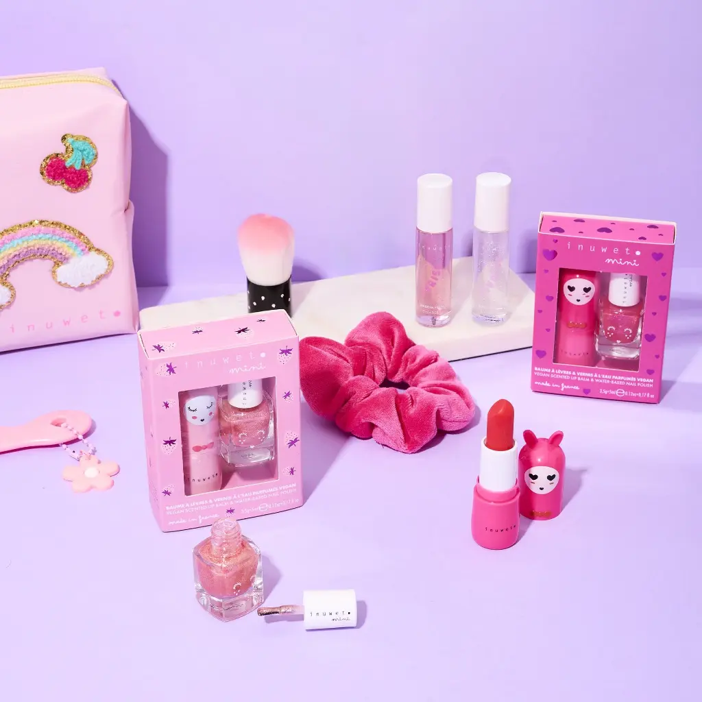 Kids balm & varnish duo - Fushia - 59387802452310.webp
