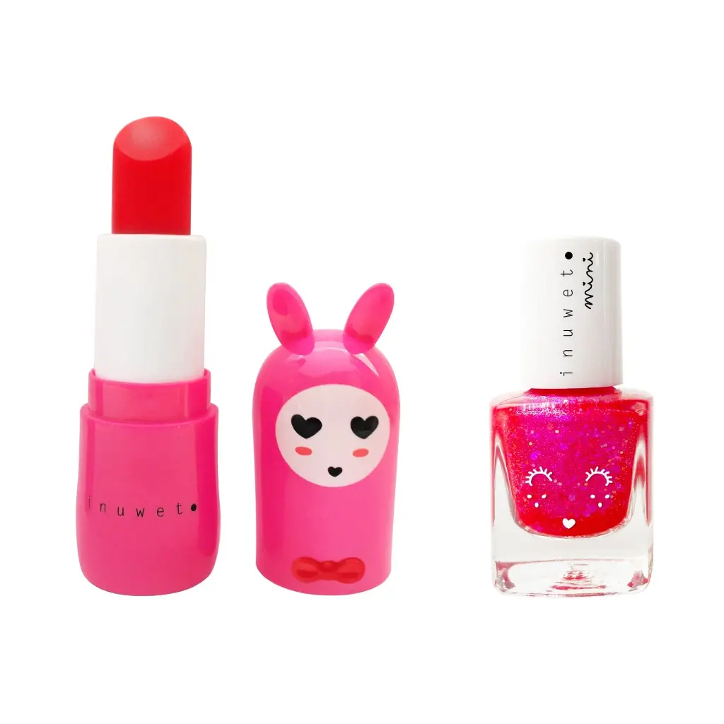 Kids balm & varnish duo - Fushia - 53105693131094.webp