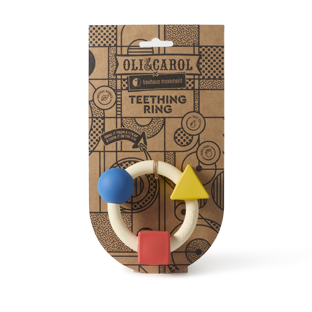 Oli&Carol x Bauhaus Movement - Teething ring basic