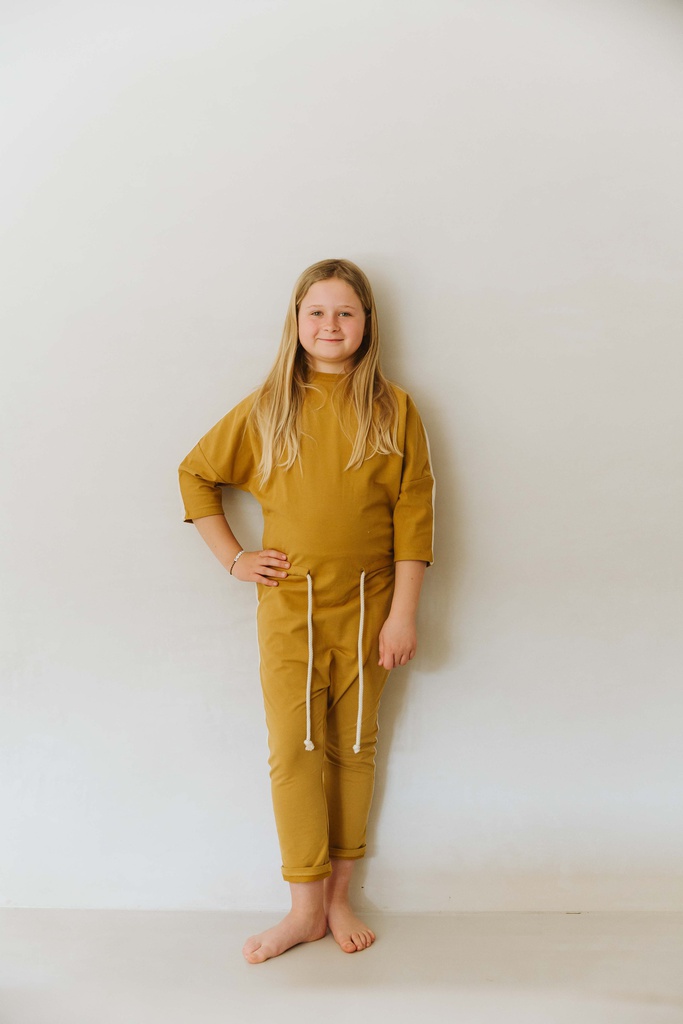 Sully jumpsuit French Terry - Honey 