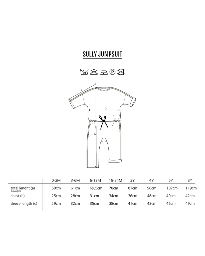 Sully jumpsuit French Terry - Honey 