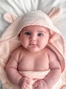 Schnuggle - Draagbare baby handdoek - Roze