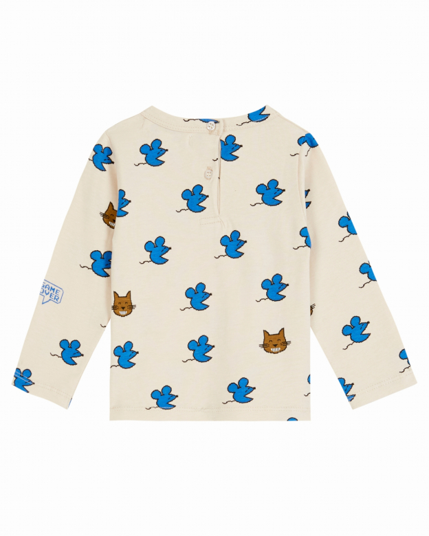 Emile et Ida - T-shirt - Souris plage