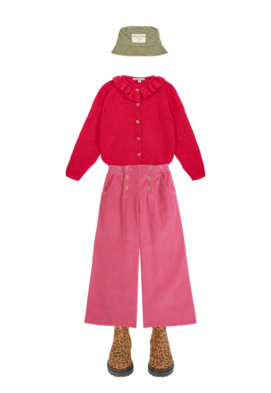 Emile et Ida - Pantalon - Fushia kids