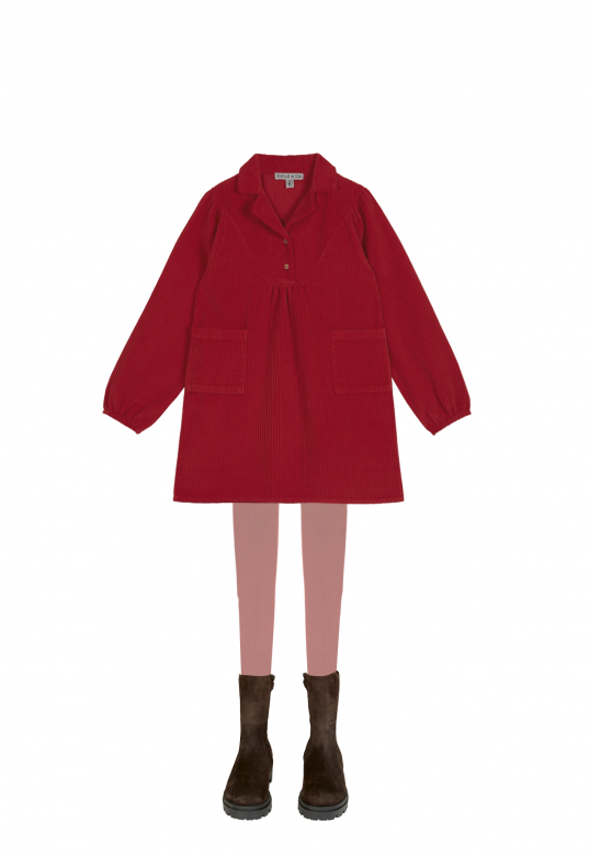 Emile et Ida - Dress - Red