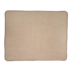 Quax - Natural quilted new born blanket - Klei