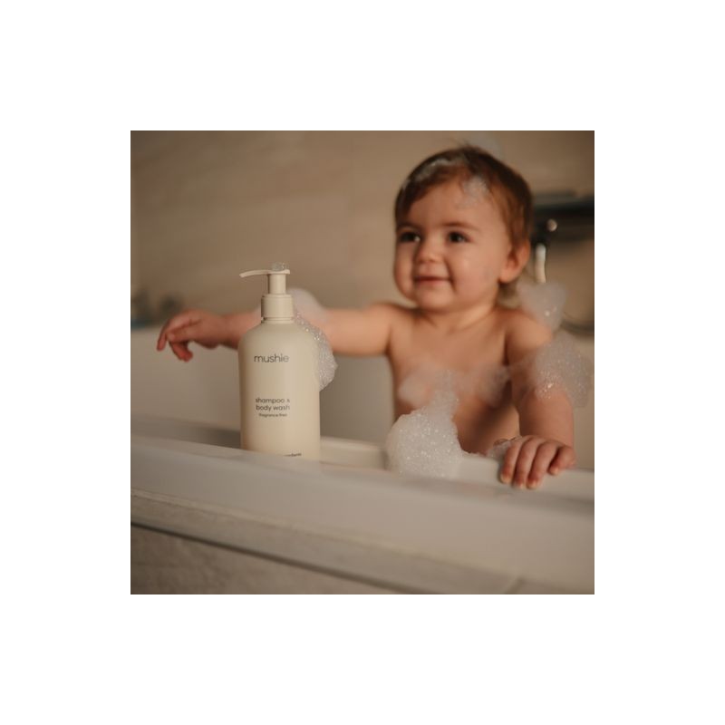 Mushie - Baby shampoo & body wash - Fragrance free