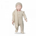 1+ In the family - Alina Jumpsuit w/feet - Beige
