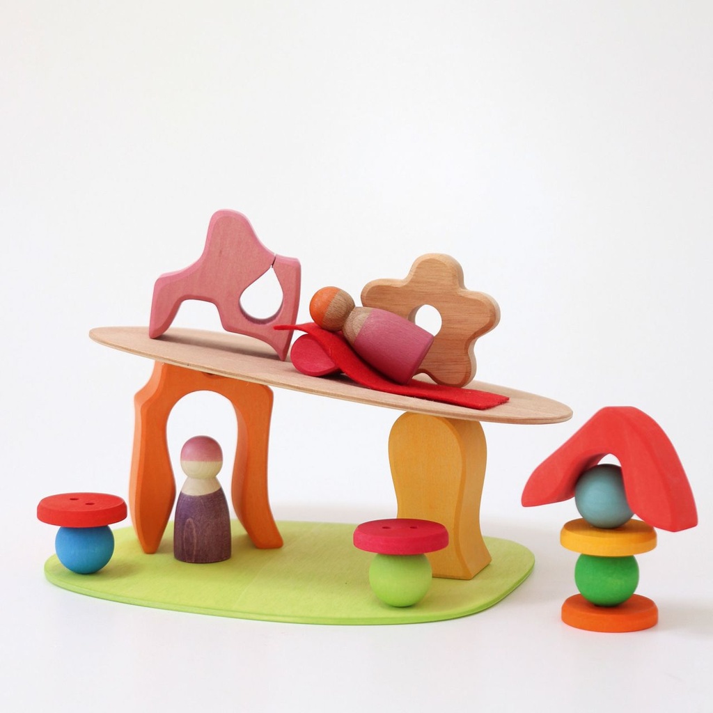 Grimms - Speelset - Small world play 'Down by the meadow' - 1 - Babette Oostduinkerke