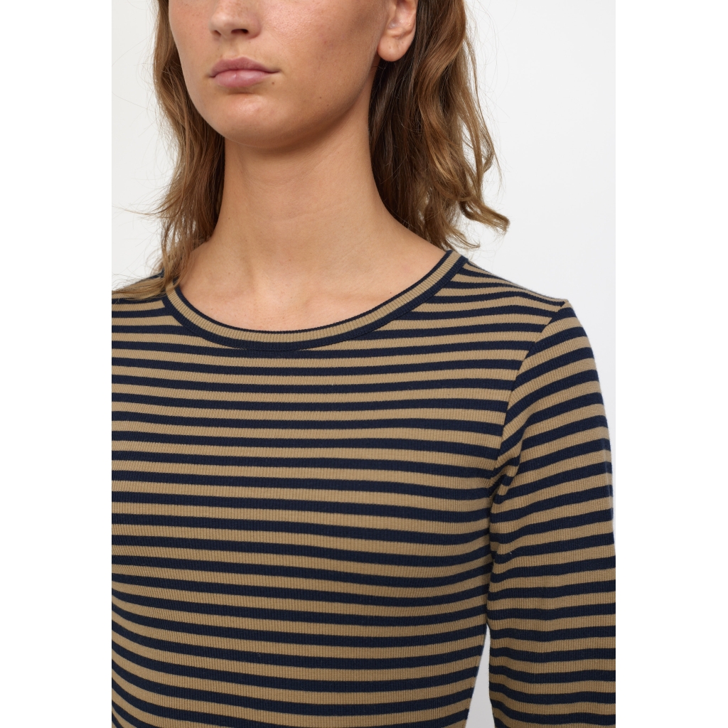 Esmé Studios - Blossom Stripe LS Top