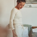 Poudre organic - T-shirt eglantine - Almond milk