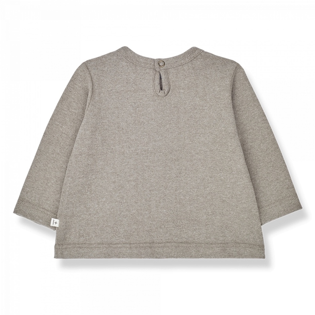 1+ In the family - Julie long sleeve t-shirt - Taupe