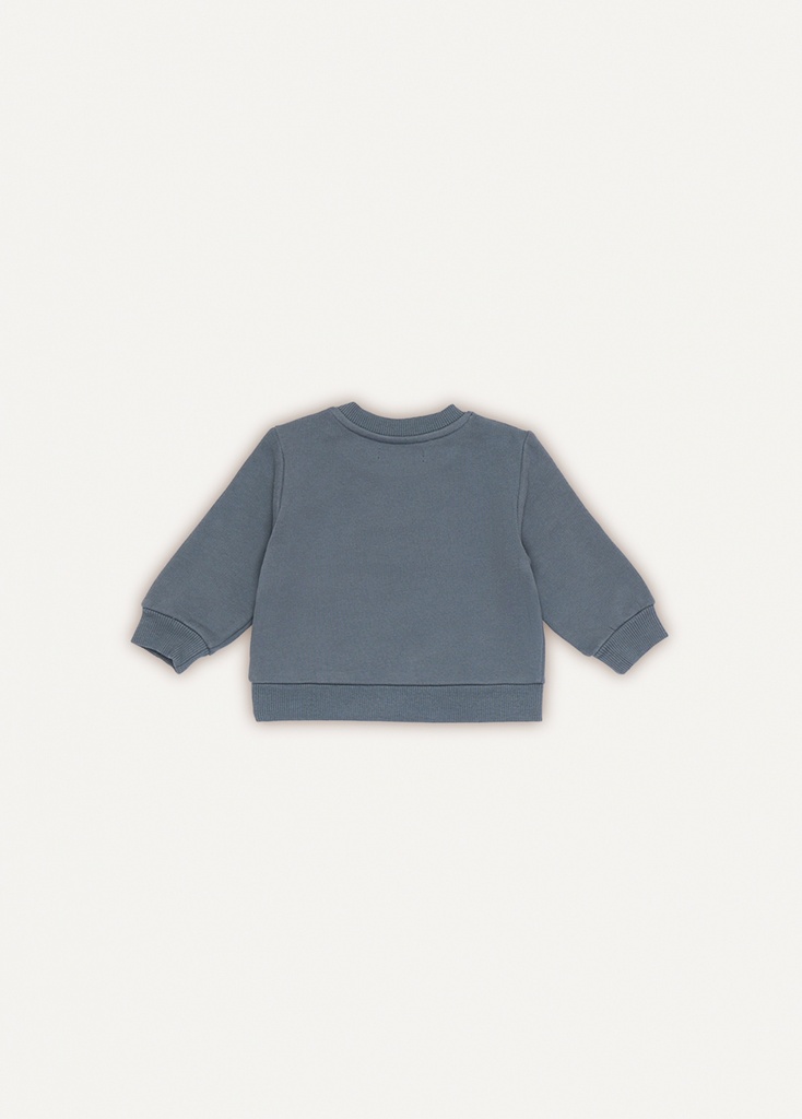 The new society - Amara Baby Sweater - Stormy weather