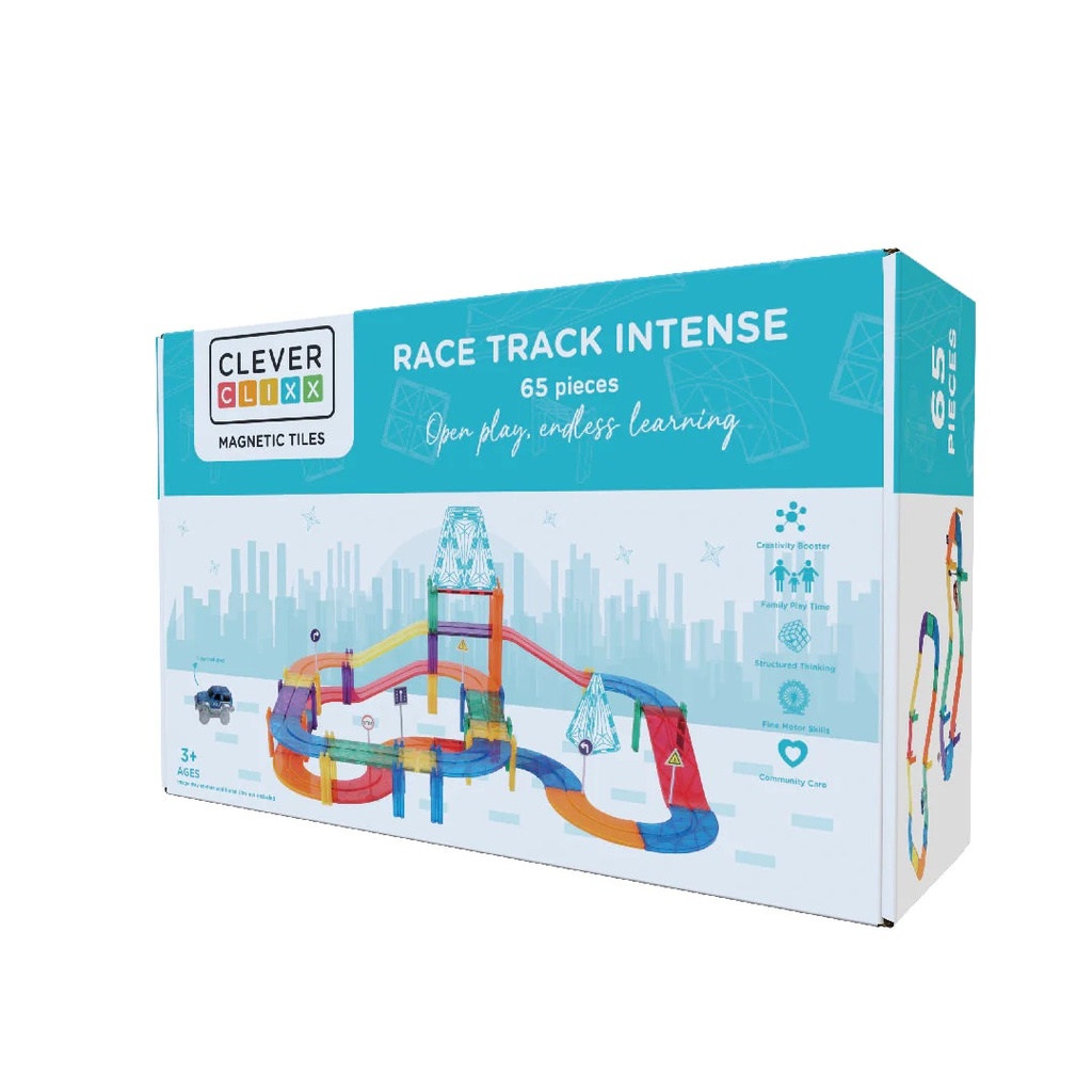 Cleverclixx - Race Track Intense - 65 Stuks - 1 - Babette Oostduinkerke