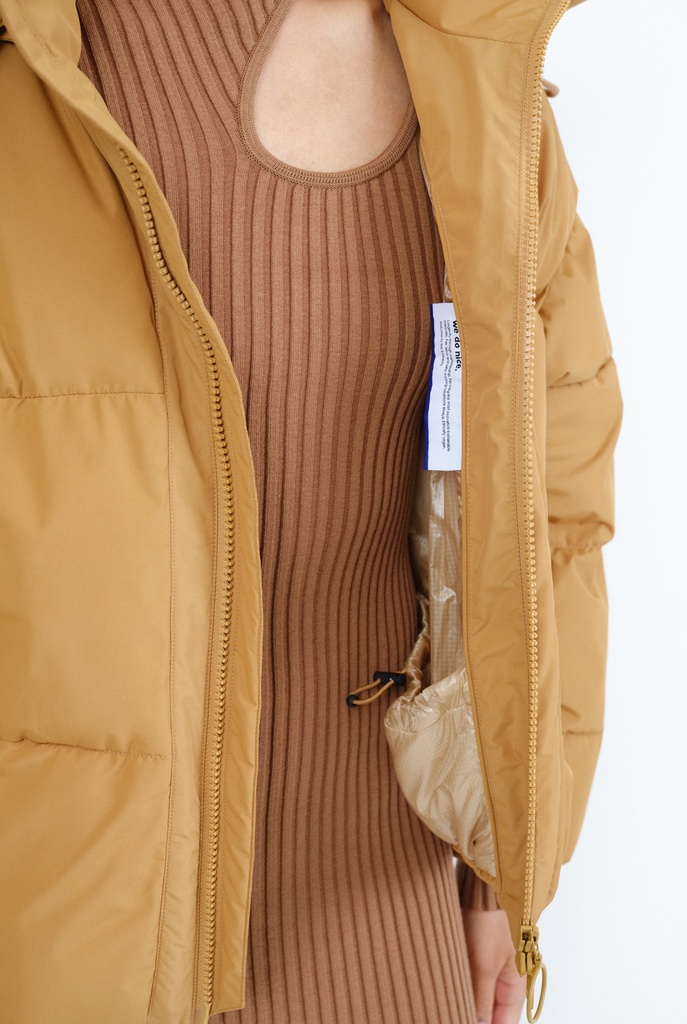 Embassy of Bricks and Logs - Zonza Puffer jacket - Earth