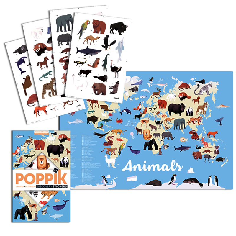 Poppik - Poster Animals 