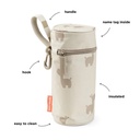 Done by Deer - Insulated bottle holder - Sand