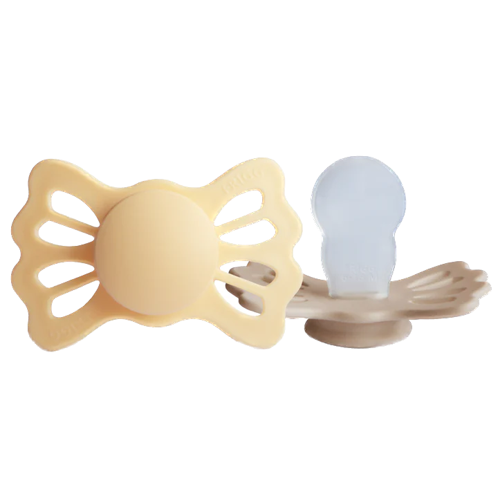 Frigg - Butterfly (anatomisch) silicone - Pale daffodil / silky satin  (T2)