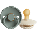 Frigg - Rope 2-pack latex - Cream / sage (T2)