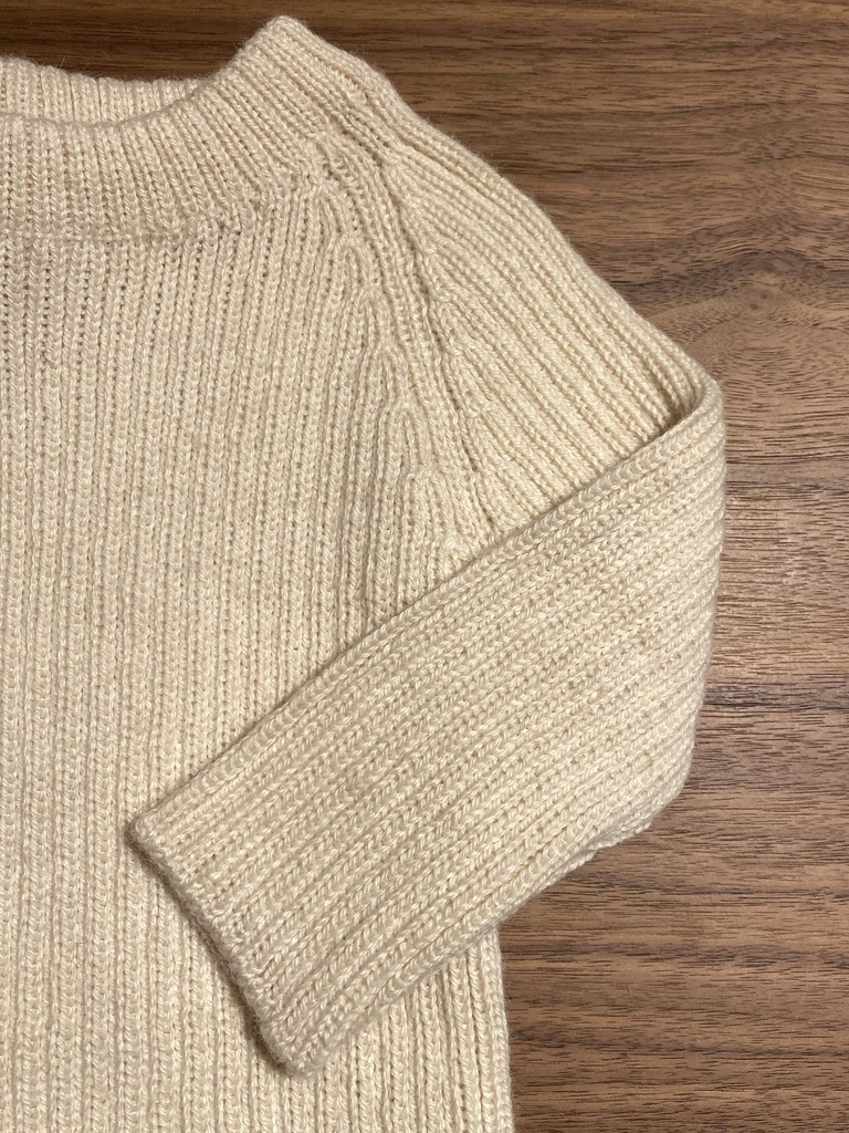 Esencia - Joe rib sweater BB - Ivory 