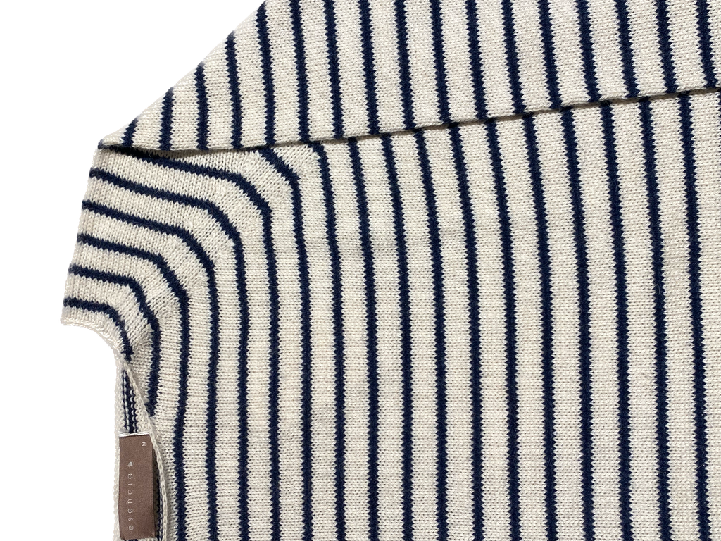 Esencia - Mary striped sweater Adults - Ivory / navy