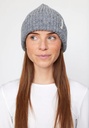 Esmé Studios - Linda Beanie Knit - Charcoal Gray Mélange