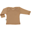 Begonia openwork t-shirt - Indian tan