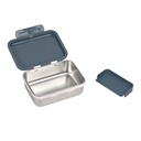 LÄSSIG - Lunchbox Stainless Steel - Happy Prints Midnight blue