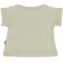 Bourrache ribbed T-shirt - Almond milk